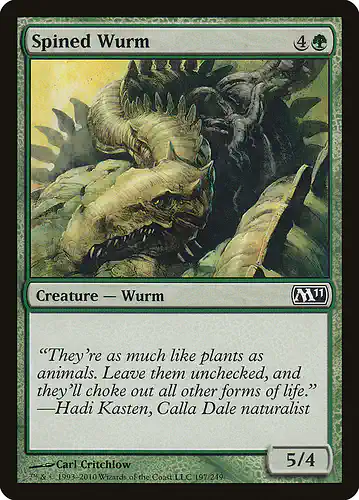 Spined Wurm - m11 Spoiler