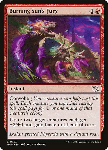 Burning Sun's Fury - mom Spoiler