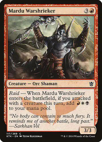 Mardu Warshrieker - ktk Spoiler