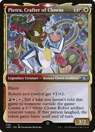 Pietra, Crafter of Clowns - unf Spoiler