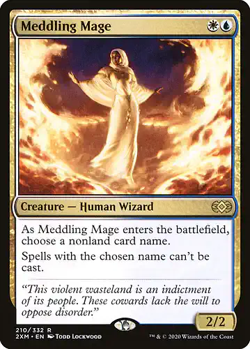 Meddling Mage - 2xm Spoiler