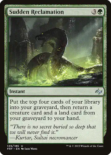 Sudden Reclamation - frf Spoiler