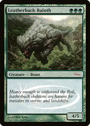 Leatherback Baloth - dci Spoiler