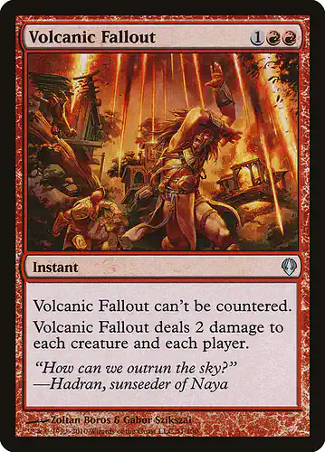 Volcanic Fallout - arc Spoiler