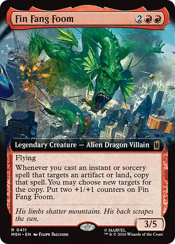 Fin Fang Foom - msh Spoiler