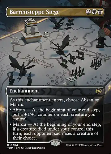 Barrensteppe Siege - tdm Spoiler