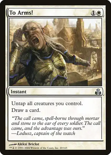 To Arms! - gpt Spoiler