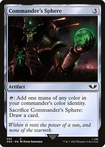 Commander's Sphere - 40k Spoiler
