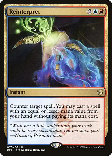Reinterpret - c21 Spoiler