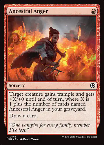 Ancestral Anger - inr Spoiler