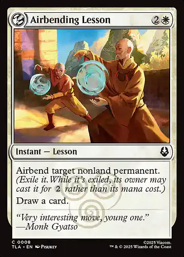 Airbending Lesson - tla Spoiler