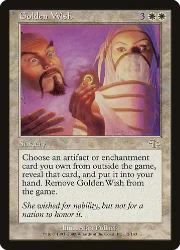 Golden Wish - jud Spoiler