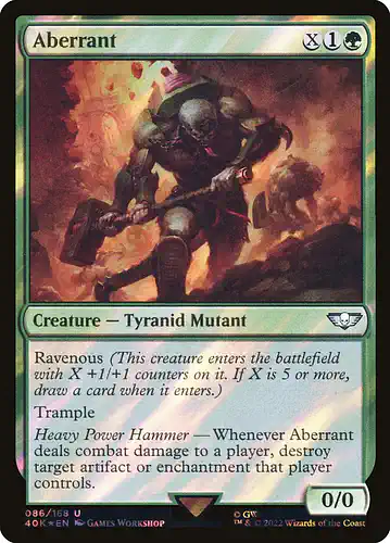 Aberrant - 40k Spoiler