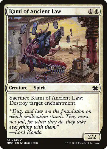Kami of Ancient Law - mm2 Spoiler