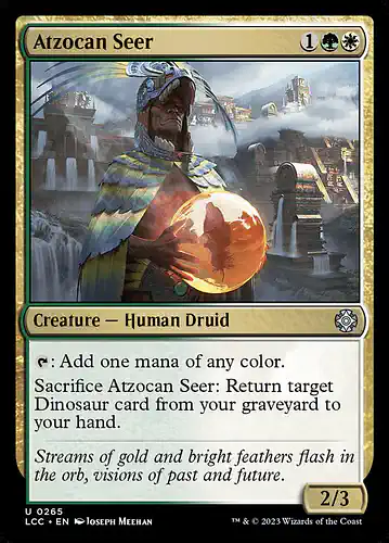 Atzocan Seer - lcc Spoiler