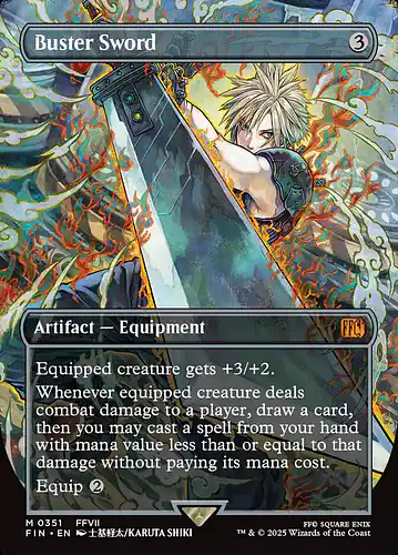 Buster Sword - fin Spoiler