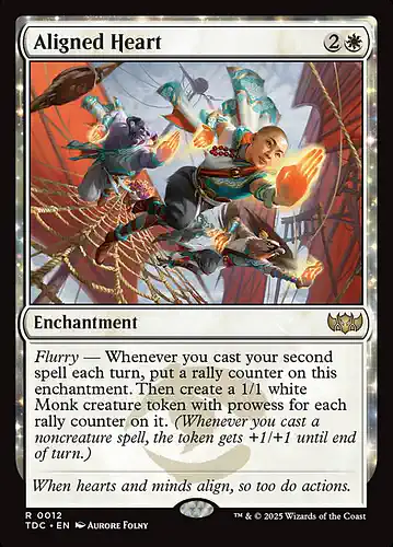 Aligned Heart - tdc Spoiler