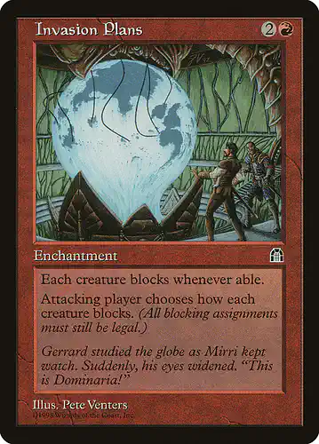 Invasion Plans - sth Spoiler