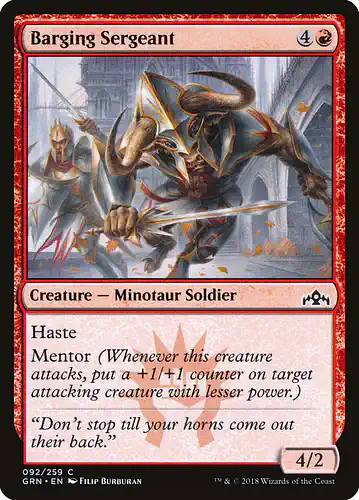 Barging Sergeant - grn Spoiler
