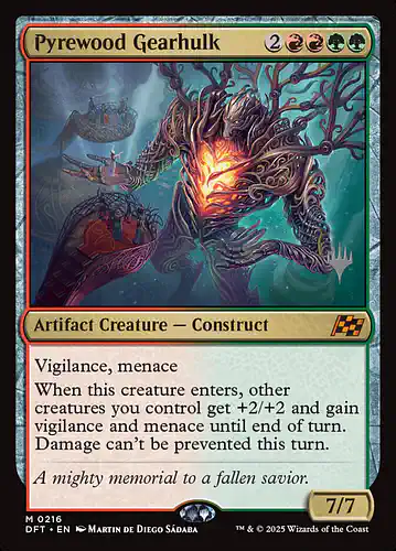 Pyrewood Gearhulk - dft Spoiler
