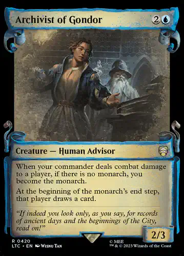 Archivist of Gondor - ltc Spoiler