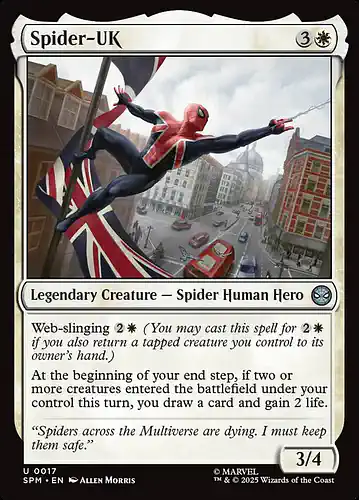 Spider-UK - spm Spoiler