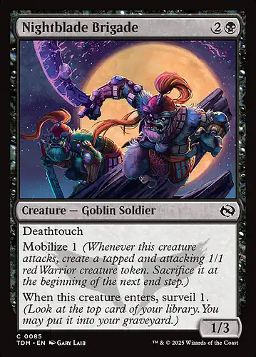 Nightblade Brigade - tdm Spoiler