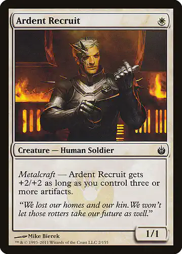 Ardent Recruit - mbs Spoiler