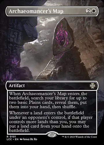 Archaeomancer's Map - lcc Spoiler