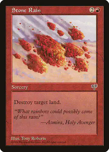 Stone Rain - mir Spoiler