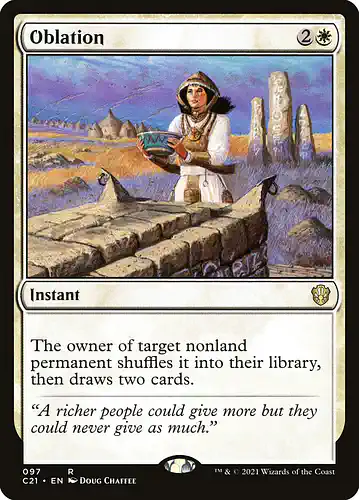Oblation - c21 Spoiler