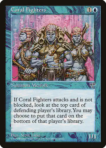 Coral Fighters - mir Spoiler