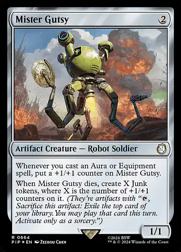 Mister Gutsy - pip Spoiler