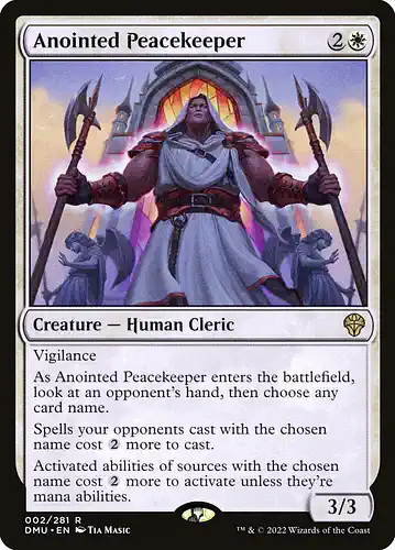 Anointed Peacekeeper - dmu Spoiler