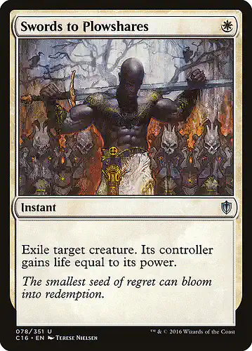 Swords to Plowshares - c16 Spoiler