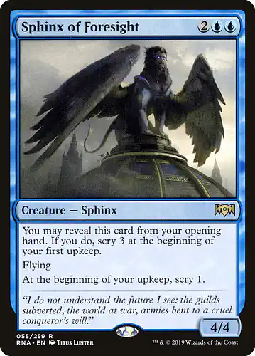 Sphinx of Foresight - rna Spoiler