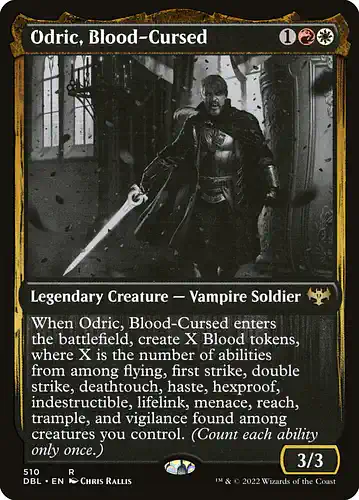 Odric, Blood-Cursed - dbl Spoiler