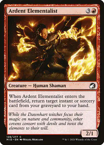 Ardent Elementalist - mid Spoiler