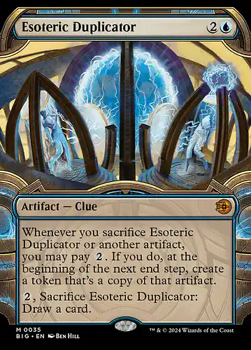 Esoteric Duplicator - big Spoiler