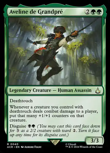 Aveline de Grandpré - acr Spoiler