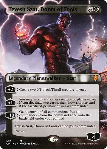 Tevesh Szat, Doom of Fools - cmr Spoiler