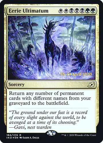 Eerie Ultimatum - iko Spoiler