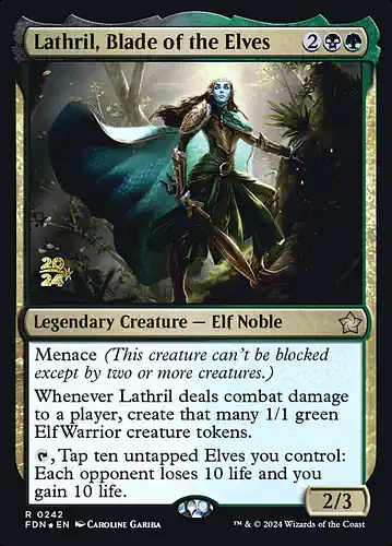 Lathril, Blade of the Elves - fdn Spoiler