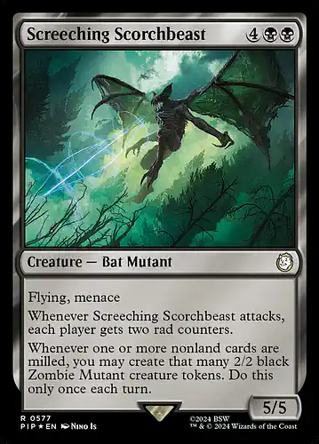 Screeching Scorchbeast - pip Spoiler