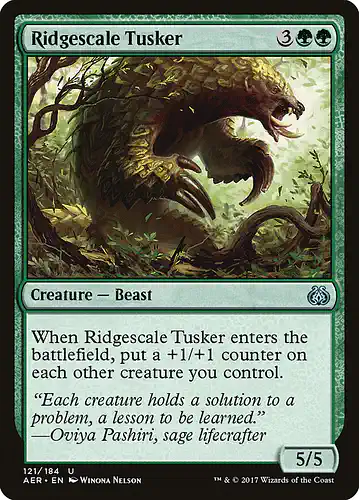 Ridgescale Tusker - aer Spoiler