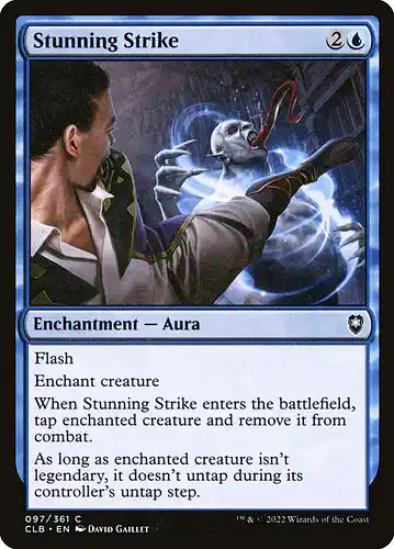 Stunning Strike - clb Spoiler