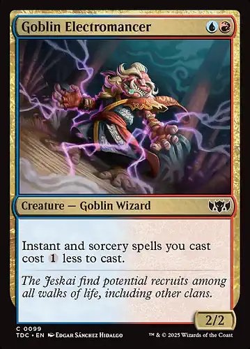 Goblin Electromancer - tdc Spoiler