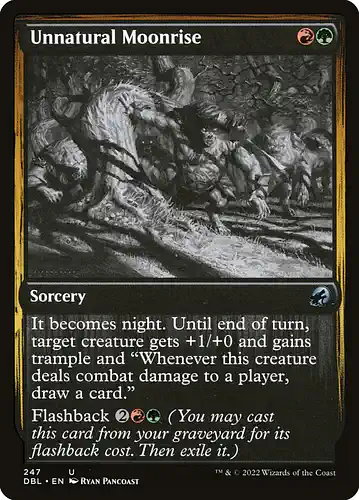 Unnatural Moonrise - dbl Spoiler