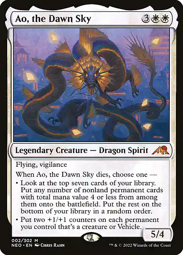 Ao, the Dawn Sky - neo Spoiler