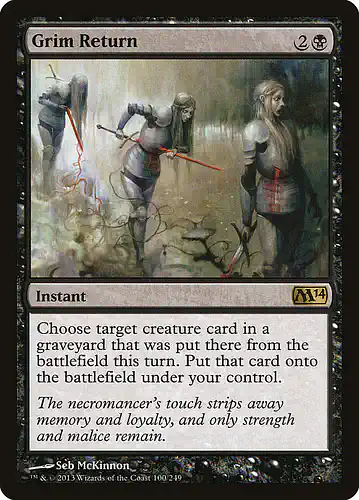 Grim Return - m14 Spoiler
